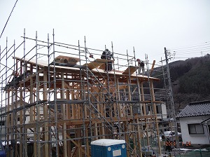 株式会社ライクハウジングの釜石市内新築住宅建物全体写真３