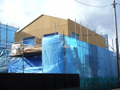 株式会社ライクハウジングの2016年1月9日に撮影した宮城県仙台市内の戸建て大工工事の現場紹介写真