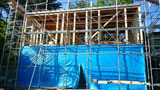 株式会社ライクハウジングの岩手県宮古市田老内の戸建て建て造工事の現場