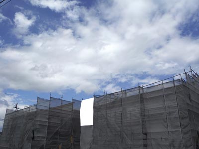 株式会社ライクハウジングの2016年6月3日に撮影した岩手県滝沢市内の賃貸住宅大工工事の現場紹介写真