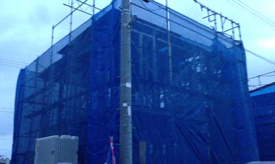 株式会社ライクハウジングの2016年6月15日に撮影した岩手県盛岡市内の戸建て大工工事の現場紹介写真