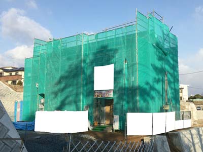 株式会社ライクハウジングの2017年3月22日に撮影した宮城県仙台市内の戸建て大工工事の現場紹介写真