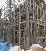 株式会社ライクハウジングの岩手県奥州市の大工工事戸建て現場のレポート写真になります。