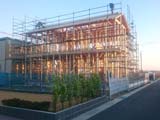 株式会社ライクハウジングの宮城県名取市の大工工事戸建て現場のレポート写真になります。