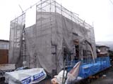 株式会社ライクハウジングの岩手県大船渡市内の戸建て大工工事の現場