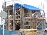 株式会社ライクハウジングの2015年6月18日に撮影した宮城県仙台市内の戸建て建て造工事の現場紹介写真