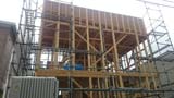 株式会社ライクハウジングの2015年月11日に撮影した岩手県盛岡市内の戸建て建て造工事の現場紹介写真