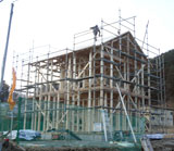 株式会社ライクハウジングの岩手県釜石市内の戸建て大工工事の現場