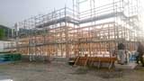 株式会社ライクハウジングの宮城県仙台市青葉区内の戸建て建て造工事の現場