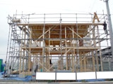 株式会社ライクハウジングの岩手県紫波郡矢巾町の大工工事戸建て現場のレポート写真になります。