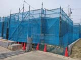株式会社ライクハウジングが施工中の宮城県仙台市内（仙台市現場）の大工工事貸家現場紹介写真になります。